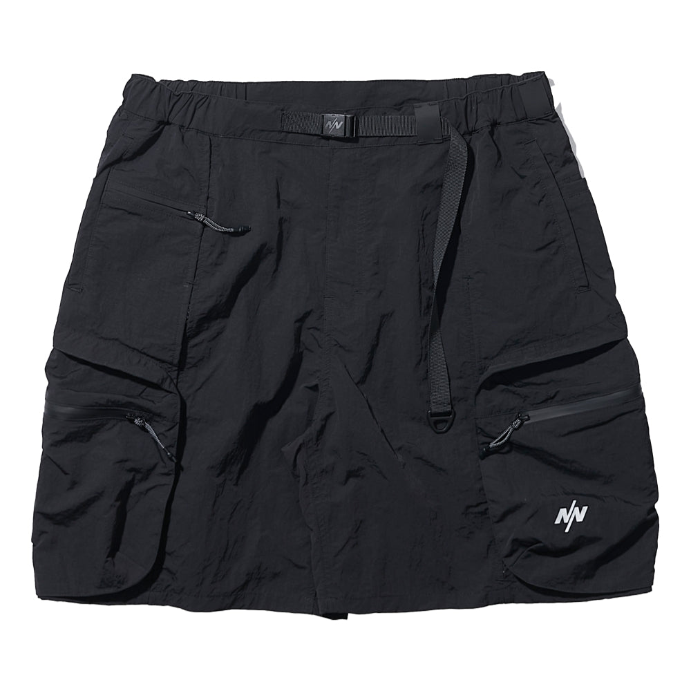 NINE POINT NINE ESCAPE BREATHE SHORTS-BLACK