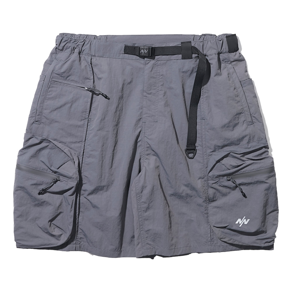 NINE POINT NINE ESCAPE BREATHE SHORTS-GREY