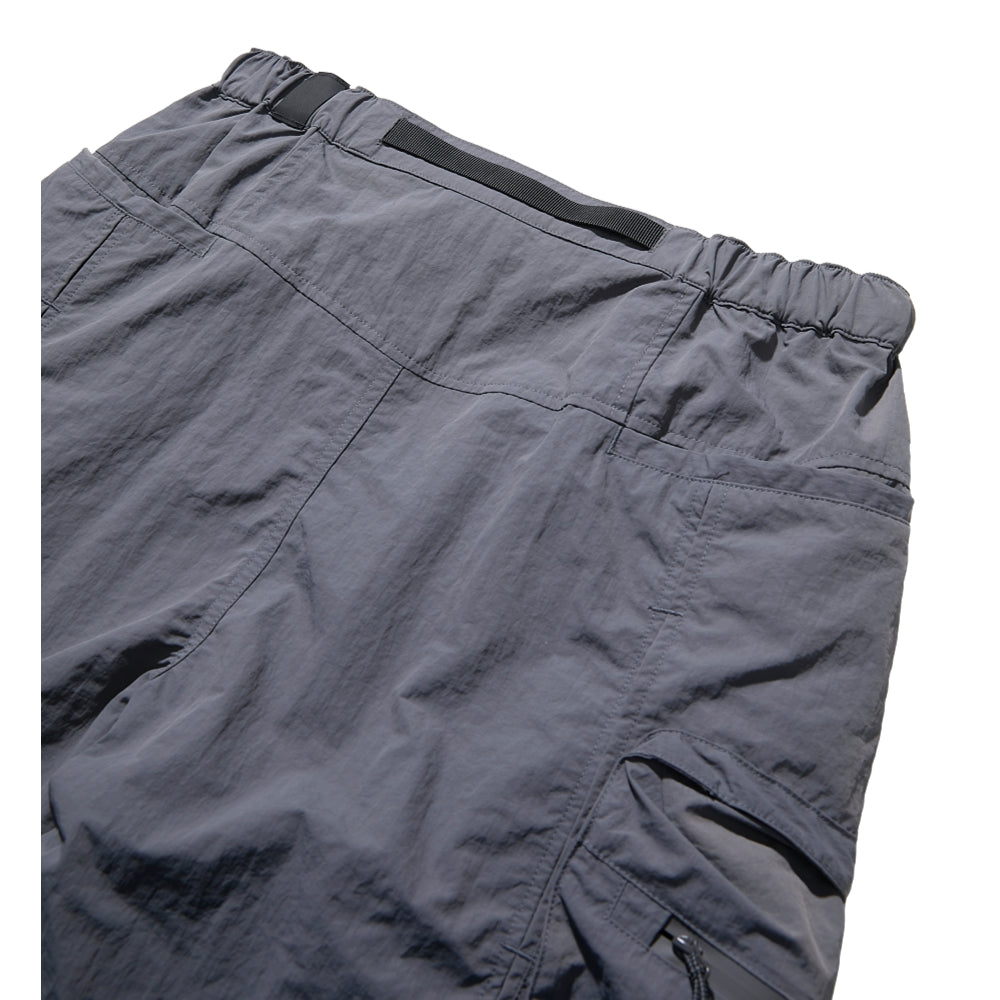 NINE POINT NINE ESCAPE BREATHE SHORTS-GREY