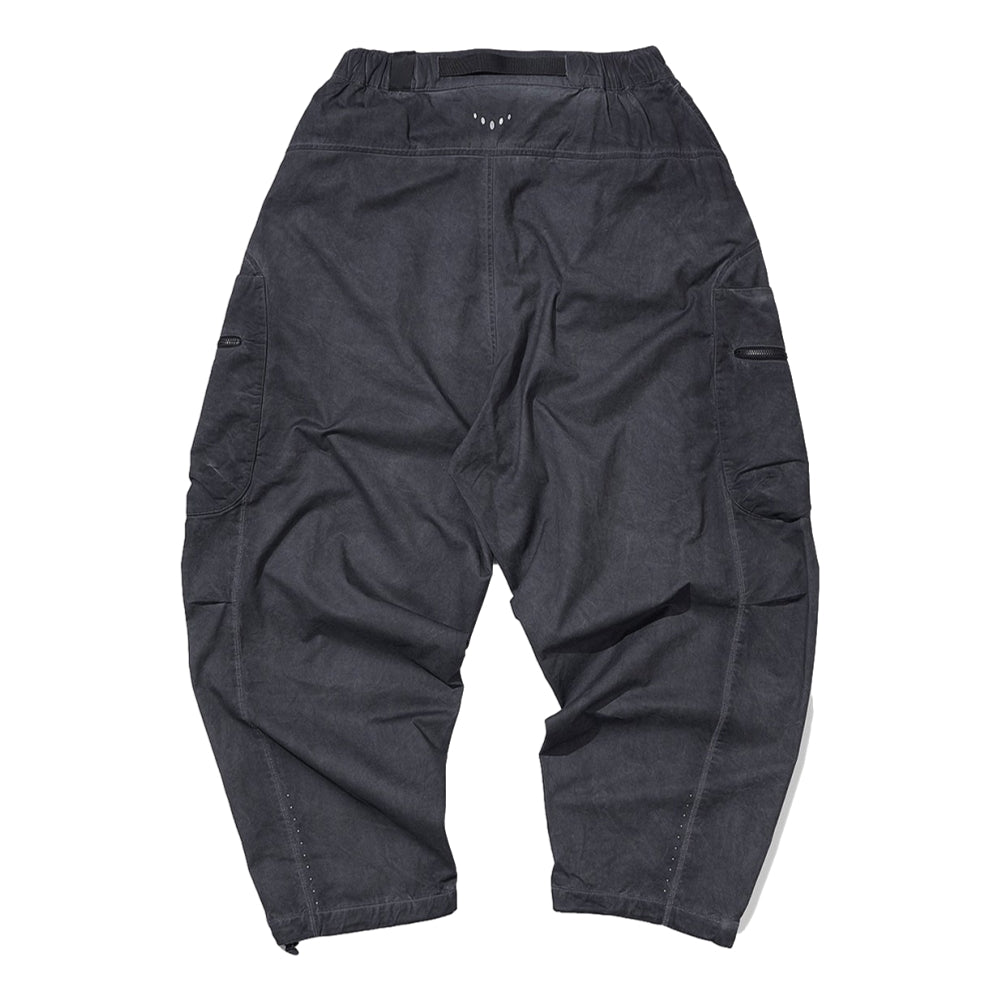 NINE POINT NINE ESCAPE T4 WIDE PANTS-WASH GREY
