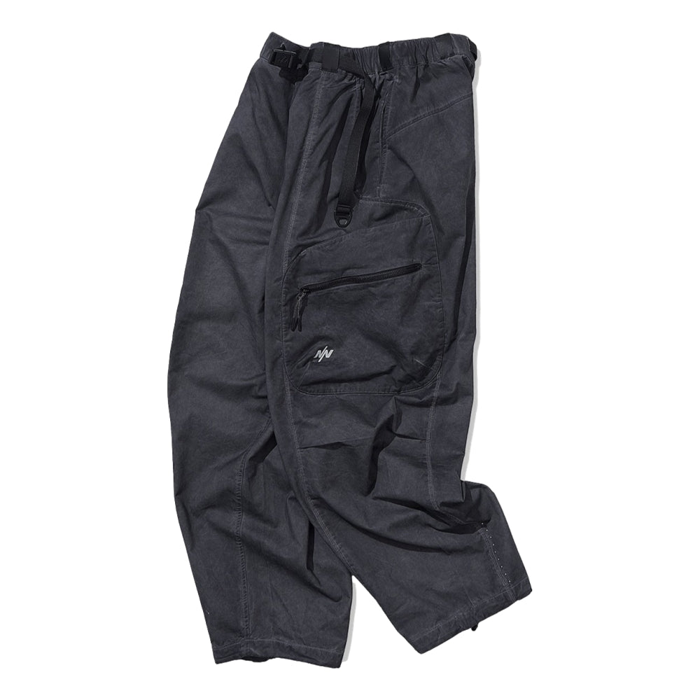 NINE POINT NINE ESCAPE T4 WIDE PANTS-WASH GREY