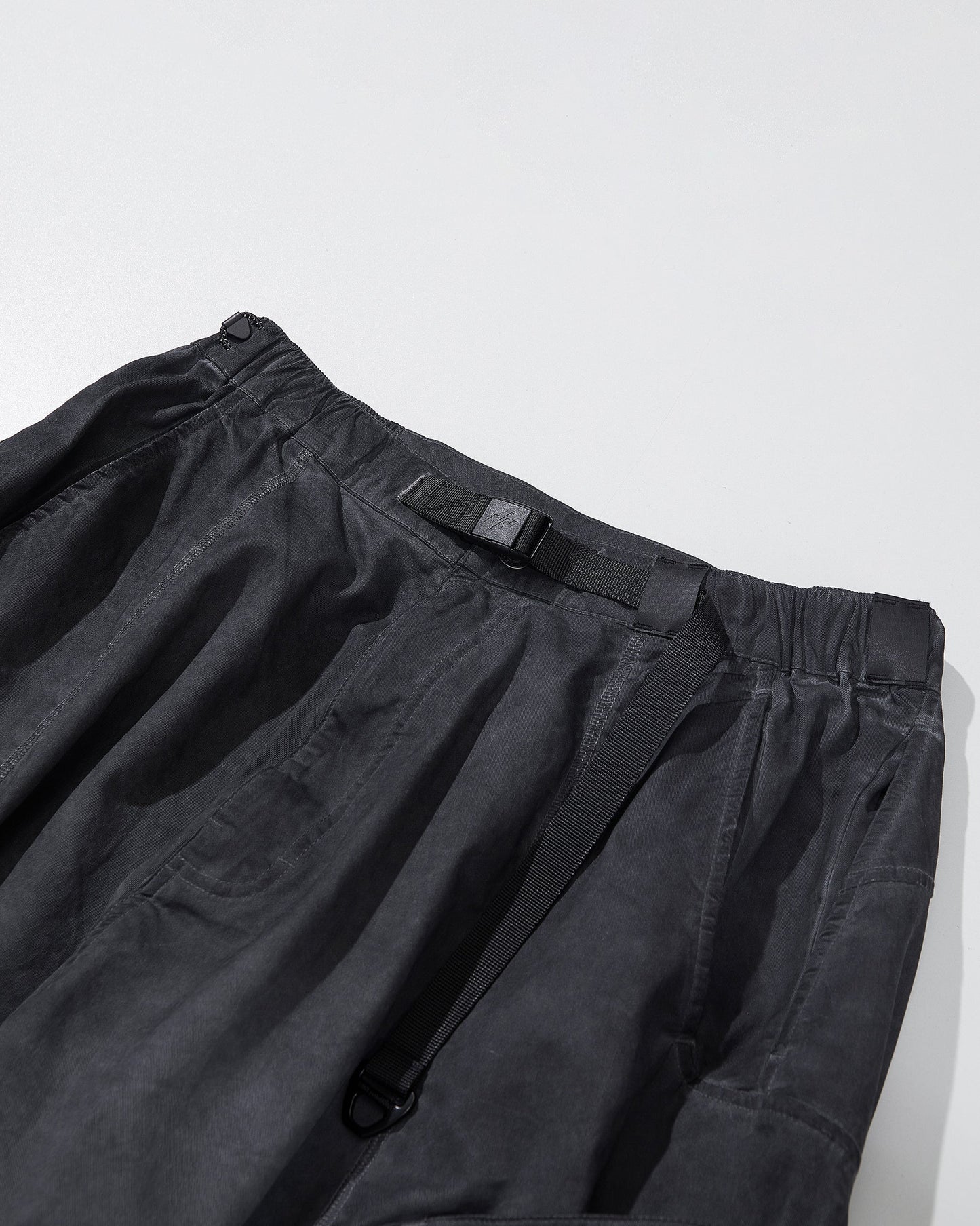 NINE POINT NINE ESCAPE T4 WIDE PANTS-WASH GREY