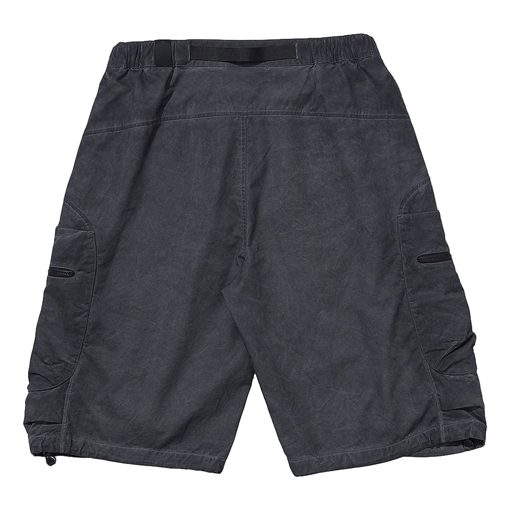 NINE POINT NINE ESCAPE T4 WIDE SHORTS-WASH GREY