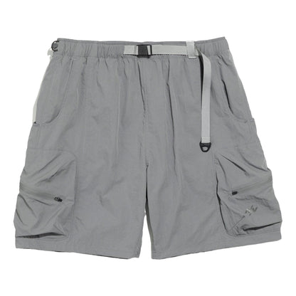 NINE POINT NINE ESCAPE 3D POCKET SHORTS-LIGHT GREY