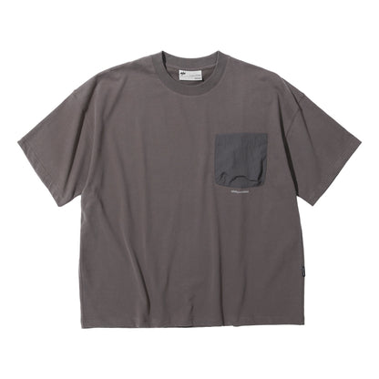 NINE POINT NINE EXPERT BASE 3D POCKET S/S TEE-GREY