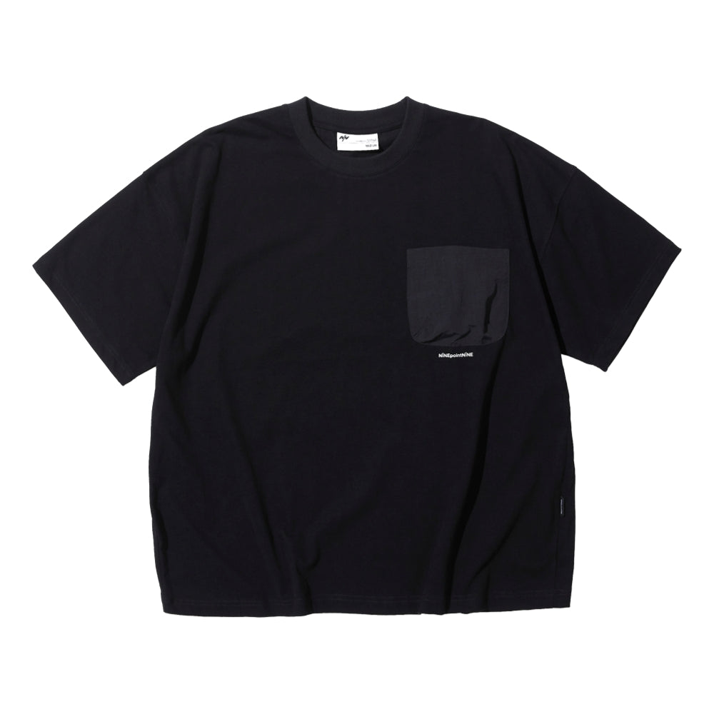 NINE POINT NINE EXPERT BASE 3D POCKET S/S TEE-BLACK
