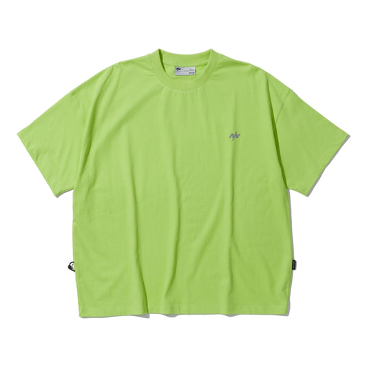 NINE POINT NINE EXPERT BASE LOGO S/S TEE-GREEN