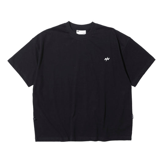 NINE POINT NINE EXPERT BASE LOGO S/S TEE-BLACK