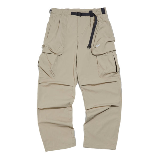 NINE POINT NINE EXPERT DUO POCKETS PANTS-KHAKI