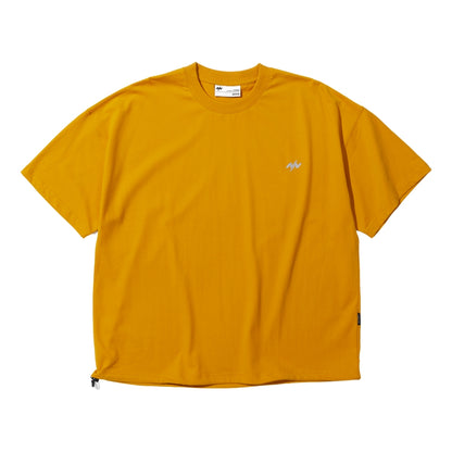 NINE POINT NINE EXPERT BASE LOGO S/S PULLER TEE-AMBER