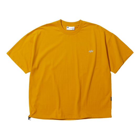 NINE POINT NINE EXPERT BASE LOGO S/S PULLER TEE-AMBER