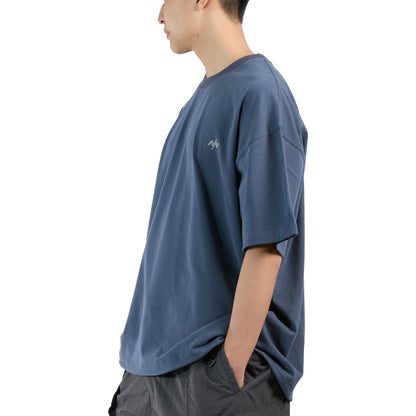 NINE POINT NINE EXPERT BASE LOGO S/S PULLER TEE-AMBER