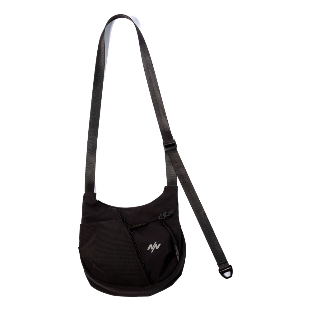 NINE POINT NINE ELEMENT CROSSBODY BAG-BLACK