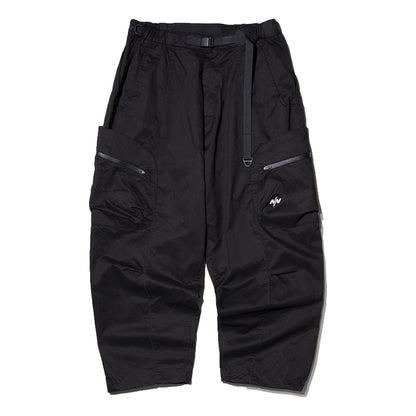 NINE POINT NINE ELEMENT DYE POCKET PANTS-BLACK