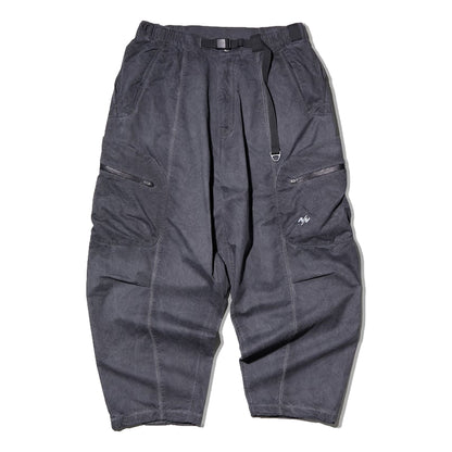 NINE POINT NINE ELEMENT DYE POCKET PANTS-WASHED BLACK