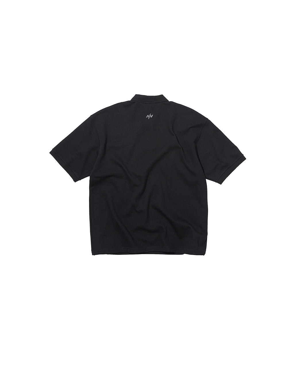 NINE POINT NINE ELEMENT S/S POLO SHIRT-BLACK