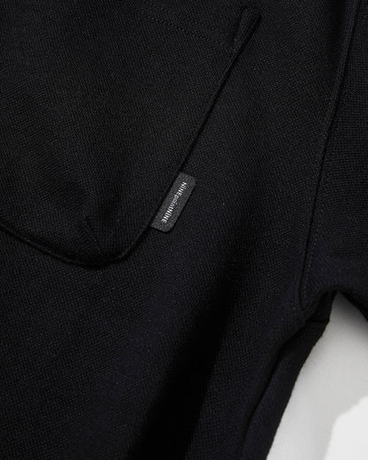NINE POINT NINE ELEMENT S/S POLO SHIRT-BLACK