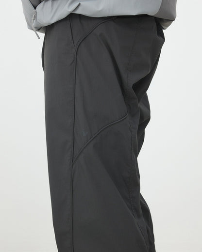NINE POINT NINE ELEMENT TECH PIPING PANTS-BLACK