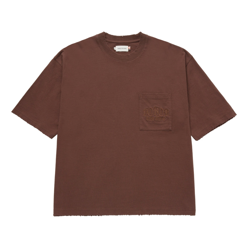 EMBROIDERED POCKET TEE