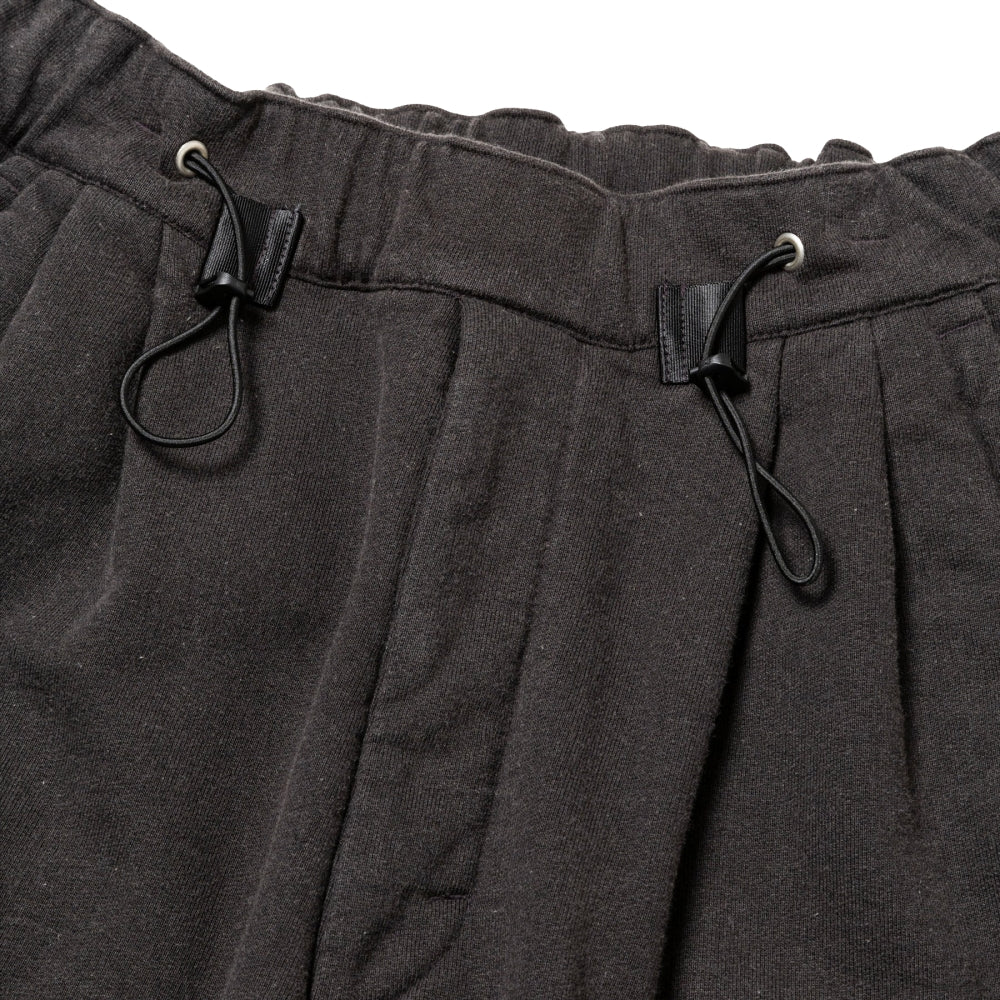 MEANSWHILE FADE FATIGUE SWEAT PANT-BLACK