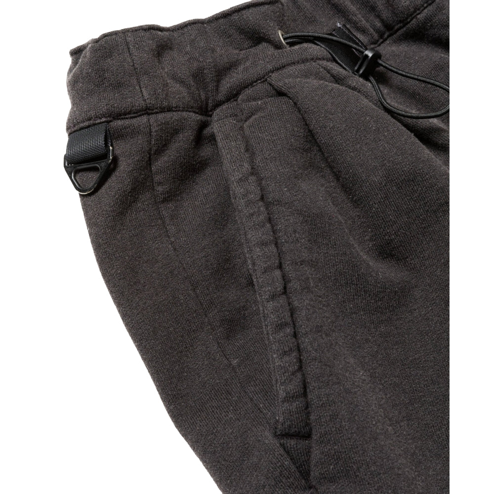 MEANSWHILE FADE FATIGUE SWEAT PANT-BLACK