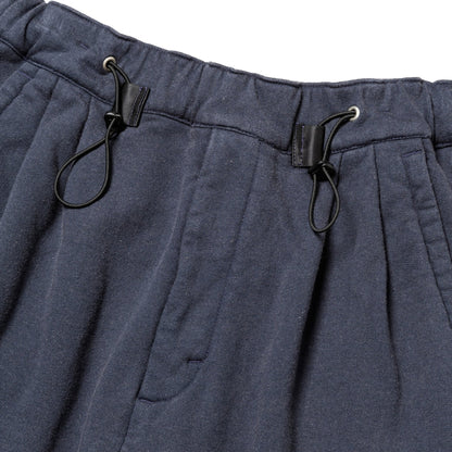 MEANSWHILE FADE FATIGUE SWEAT PANT-NAVY