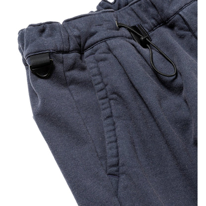 MEANSWHILE FADE FATIGUE SWEAT PANT-NAVY