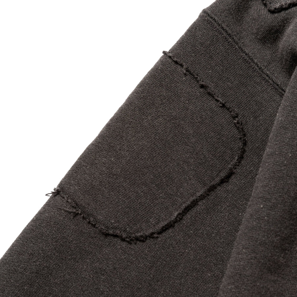 MEANSWHILE FADE PAD SWEATSHIRT-BLACK