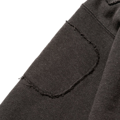 MEANSWHILE FADE PAD SWEATSHIRT-BLACK
