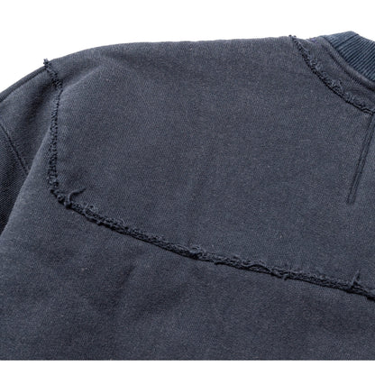 MEANSWHILE FADE PAD SWEATSHIRT-NAVY