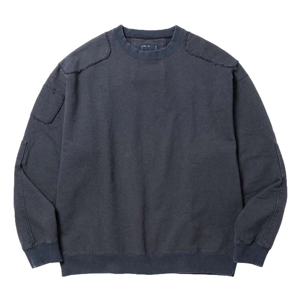 MEANSWHILE FADE PAD SWEATSHIRT-NAVY