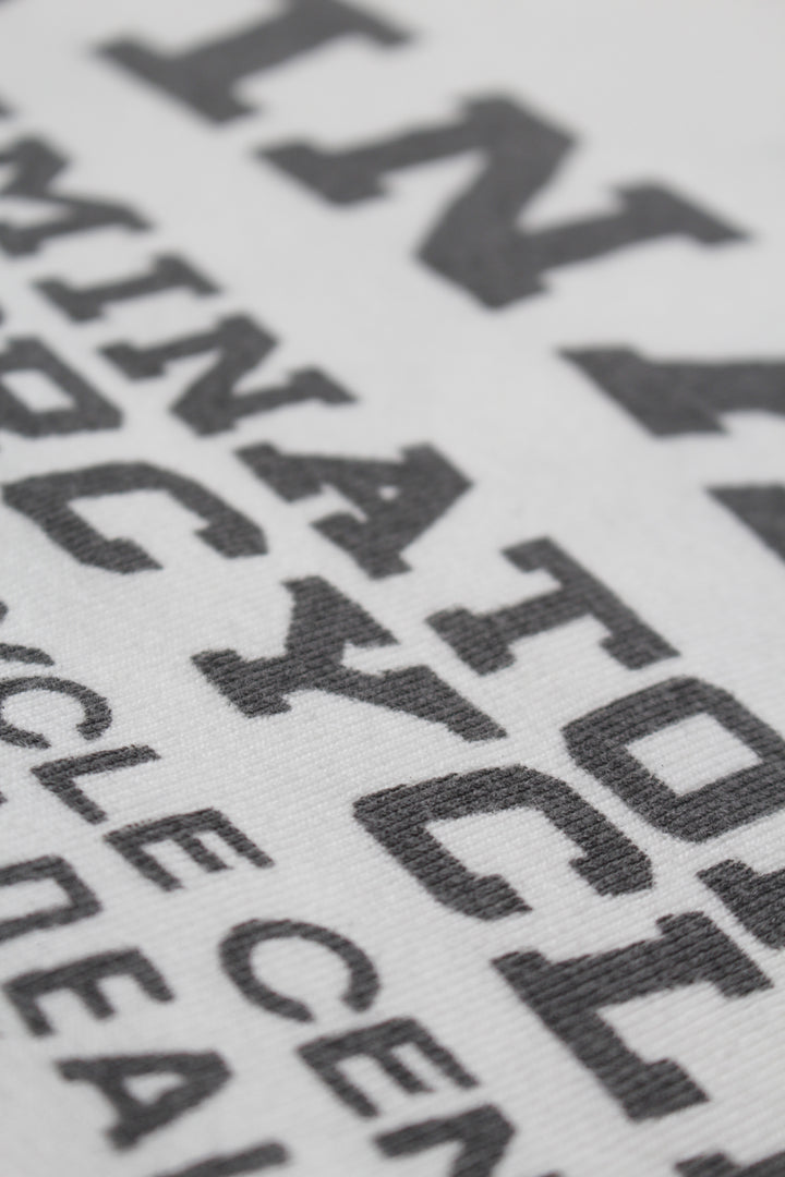 BOWWOW FINK E. BASEBALL TEE-BLACK