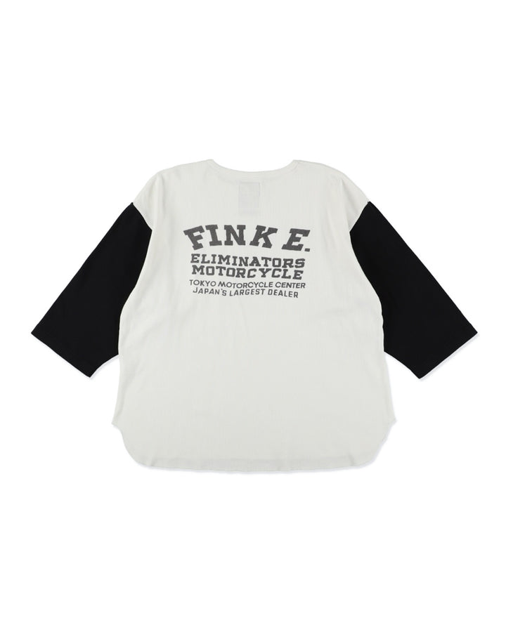 BOWWOW FINK E. BASEBALL TEE-BLACK