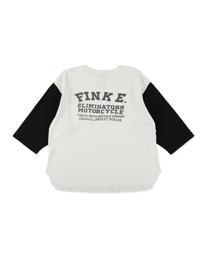 BOWWOW FINK E. BASEBALL TEE-BLACK