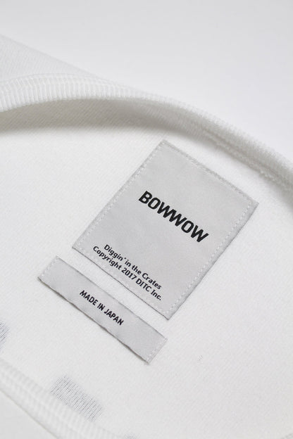 BOWWOW FINK E. BASEBALL TEE-BLACK