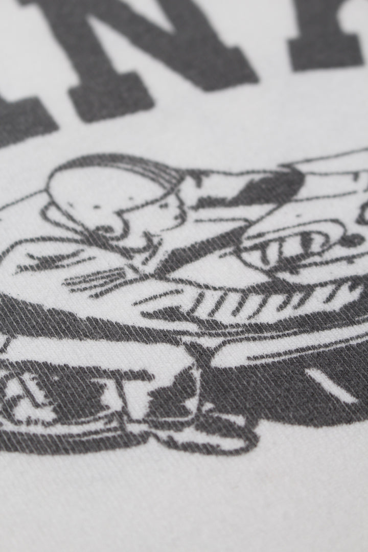 BOWWOW FINK E. BASEBALL TEE-BLACK