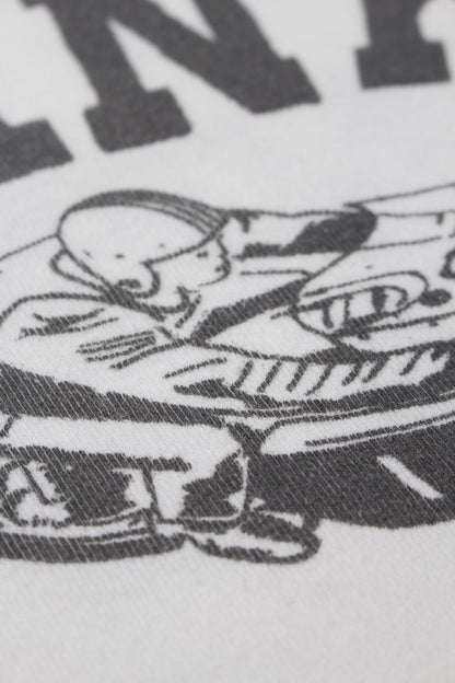 BOWWOW FINK E. BASEBALL TEE-BLACK