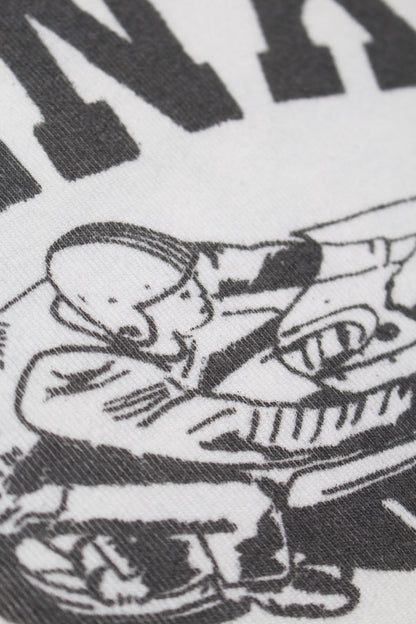 BOWWOW FINK E. BASEBALL TEE-BLACK