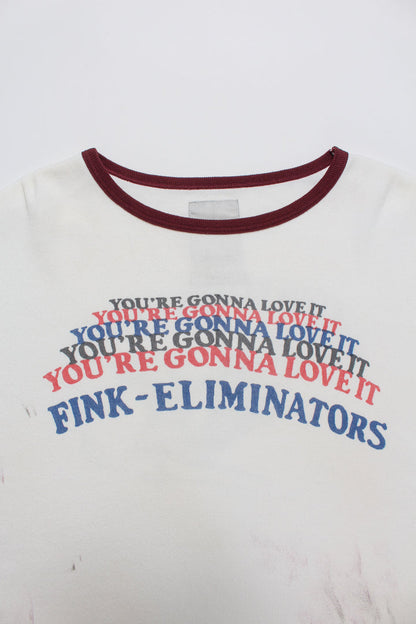 BOWWOW FINK ELIMINATORS RIBBED SS CS AGED-WHITE