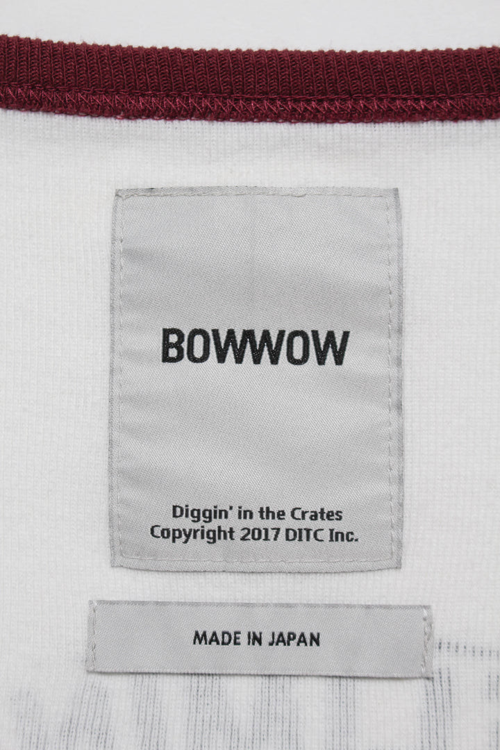 BOWWOW FINK ELIMINATORS RIBBED SS CS AGED-WHITE