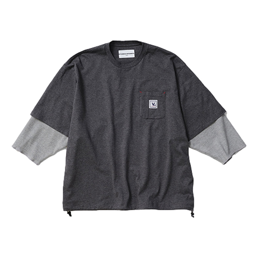 WHIZLIMITED FLUNK SHIRT-CHARCOAL