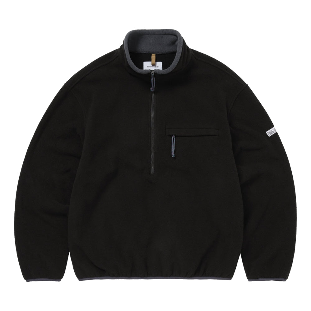 THIS IS NEVER THAT FLEECE PULLOVER-BLACK