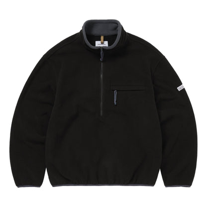 THIS IS NEVER THAT FLEECE PULLOVER-BLACK