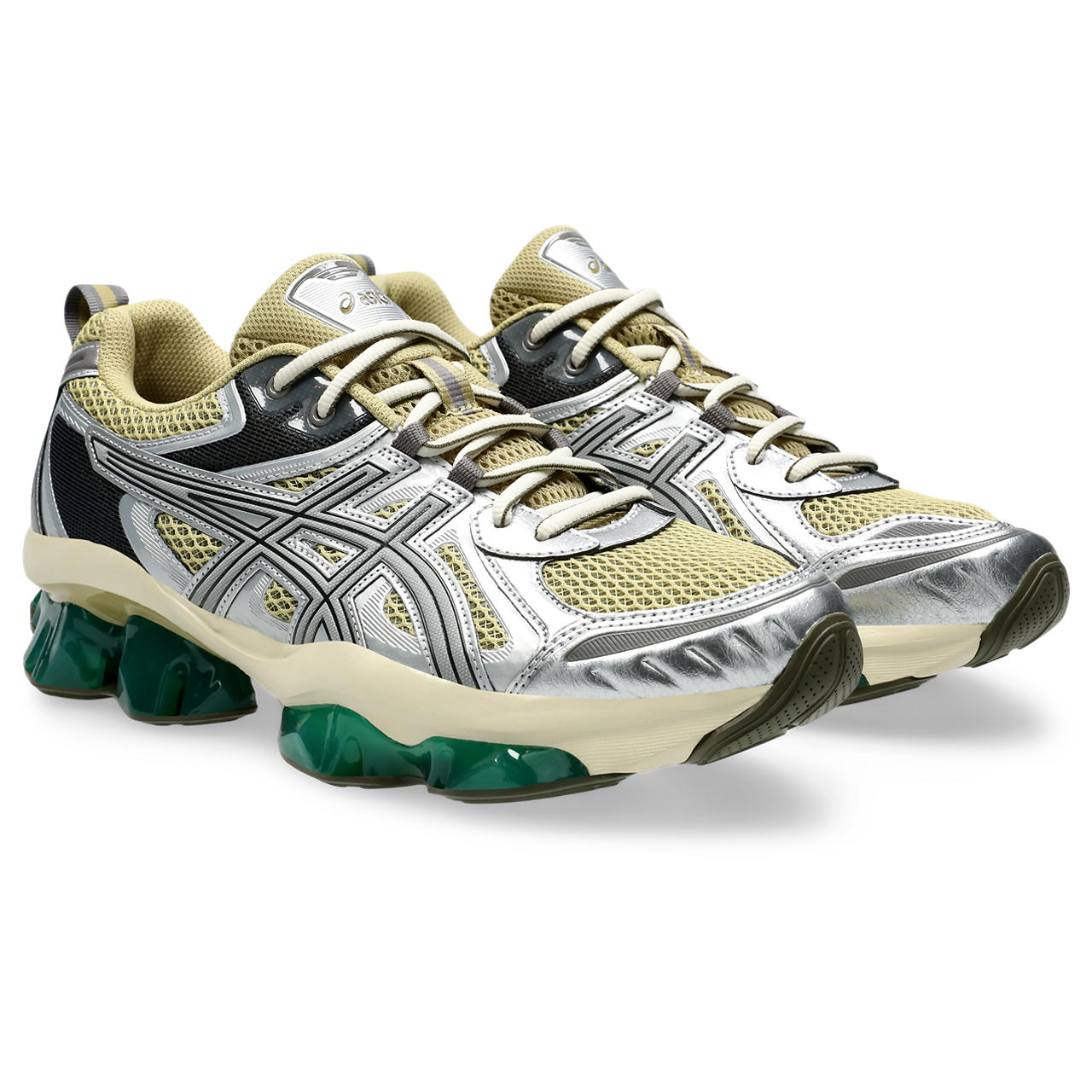 ASICS SPORTSTYLE GEL-QUANTUM KINETIC-SILVER KHAKI BEIGE