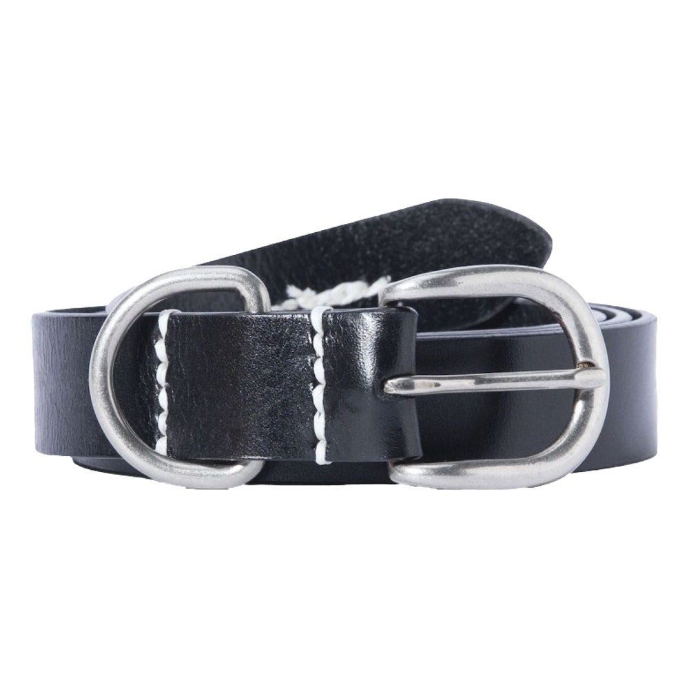 MADNESS GENUINE COWHIDE LEATHER BELT-BLACK