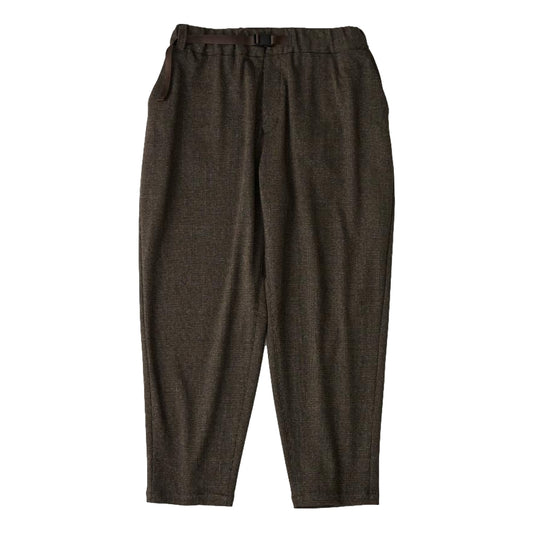 WHITE MOUNTAINEERING GLENCHECK SAROUEL PANTS-BROWN