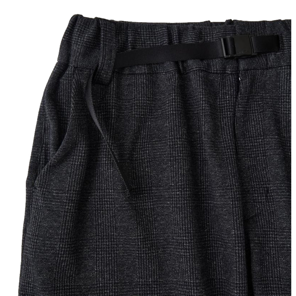 WHITE MOUNTAINEERING GLENCHECK SAROUEL PANTS-CHARCOAL