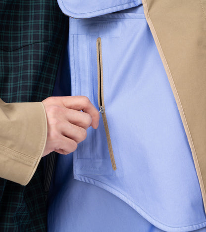 Nanamica GORE-TEX SOUTIEN COLLAR COAT-BEIGE