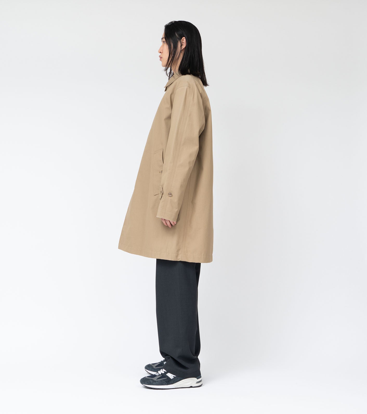 Nanamica GORE-TEX SOUTIEN COLLAR COAT-BEIGE