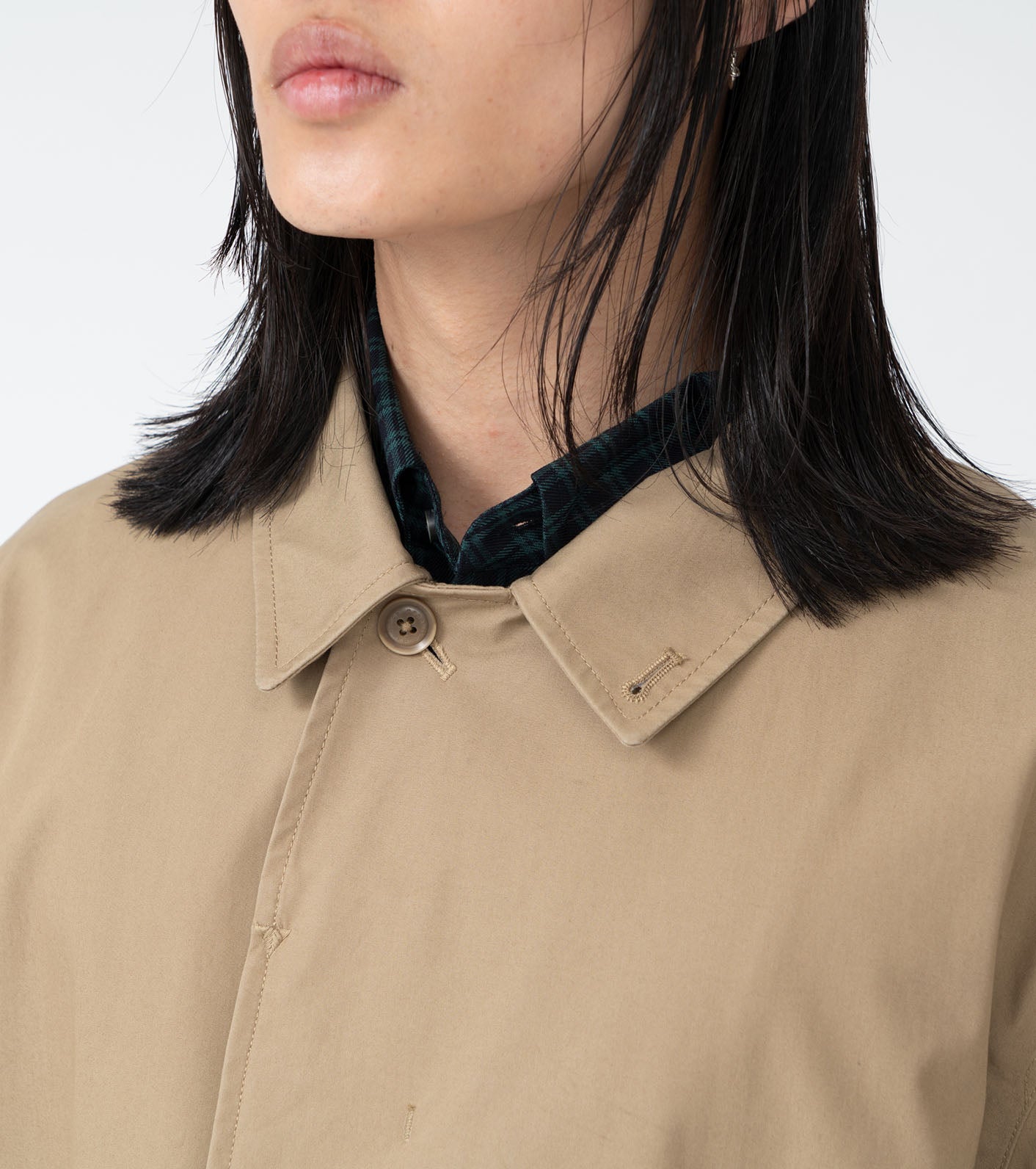 Nanamica GORE-TEX SOUTIEN COLLAR COAT-BEIGE